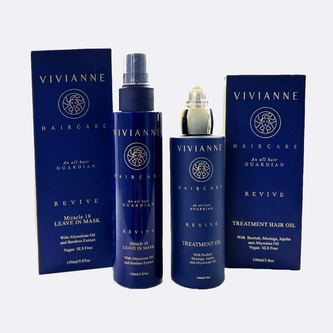 🌱Vegan Revive Super Set - Εντατική Θεραπεία (Μάσκα Μαλλιών 150ml & Λάδι Μαλλιών 100ml)