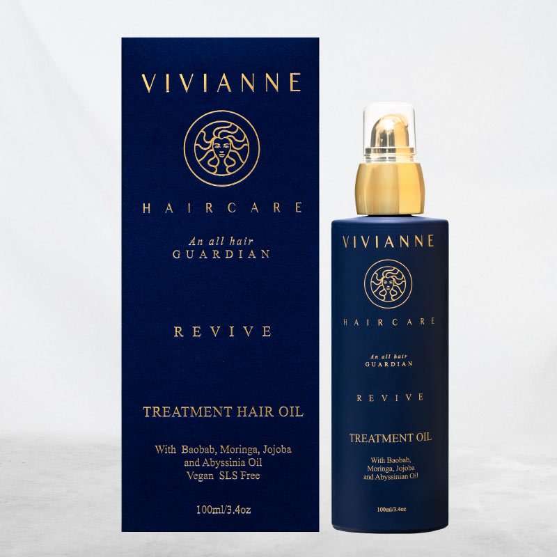 🌱Vegan Λάδι Μαλλιών | Revive Hair Oil Treatment 100ml
