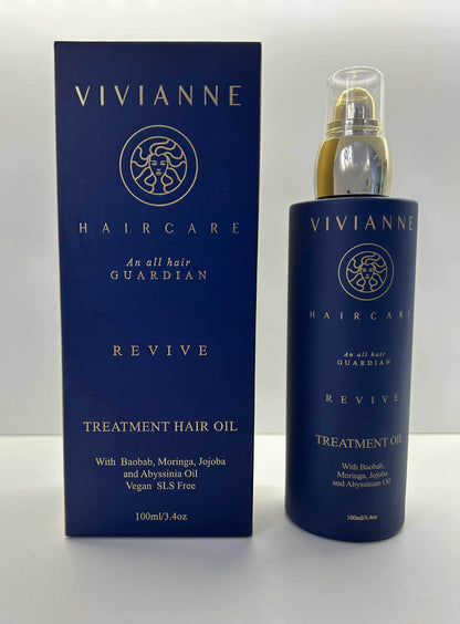 🌱Vegan Λάδι Μαλλιών | Revive Hair Oil Treatment 100ml